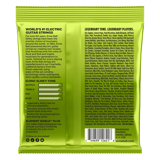 Ernie Ball 10-56 7-String Electric Set | Regular Slinky | P02621 | Electric Guitar String Set