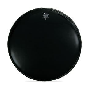 18 INCH BASS DRUM HEAD EBONY W/5 INCH BLK DYNAMO