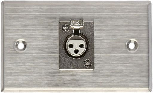 3PIN MIC PLATE STEEL