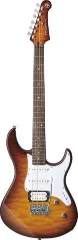 YAMAHA PAC212 SC STYLE ELECTRIC GUITAR HSS TOB BROWN SB QLT-FL-T