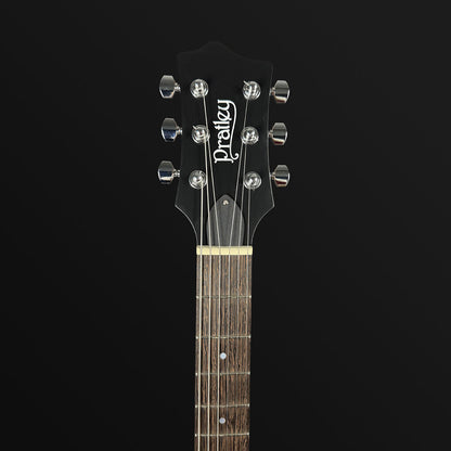 Pratley Indigo Pro Single Cutaway Solid Body Electric Mini Humbuckers Transparent Midnight Black [PRINDI-M22P-TMB]