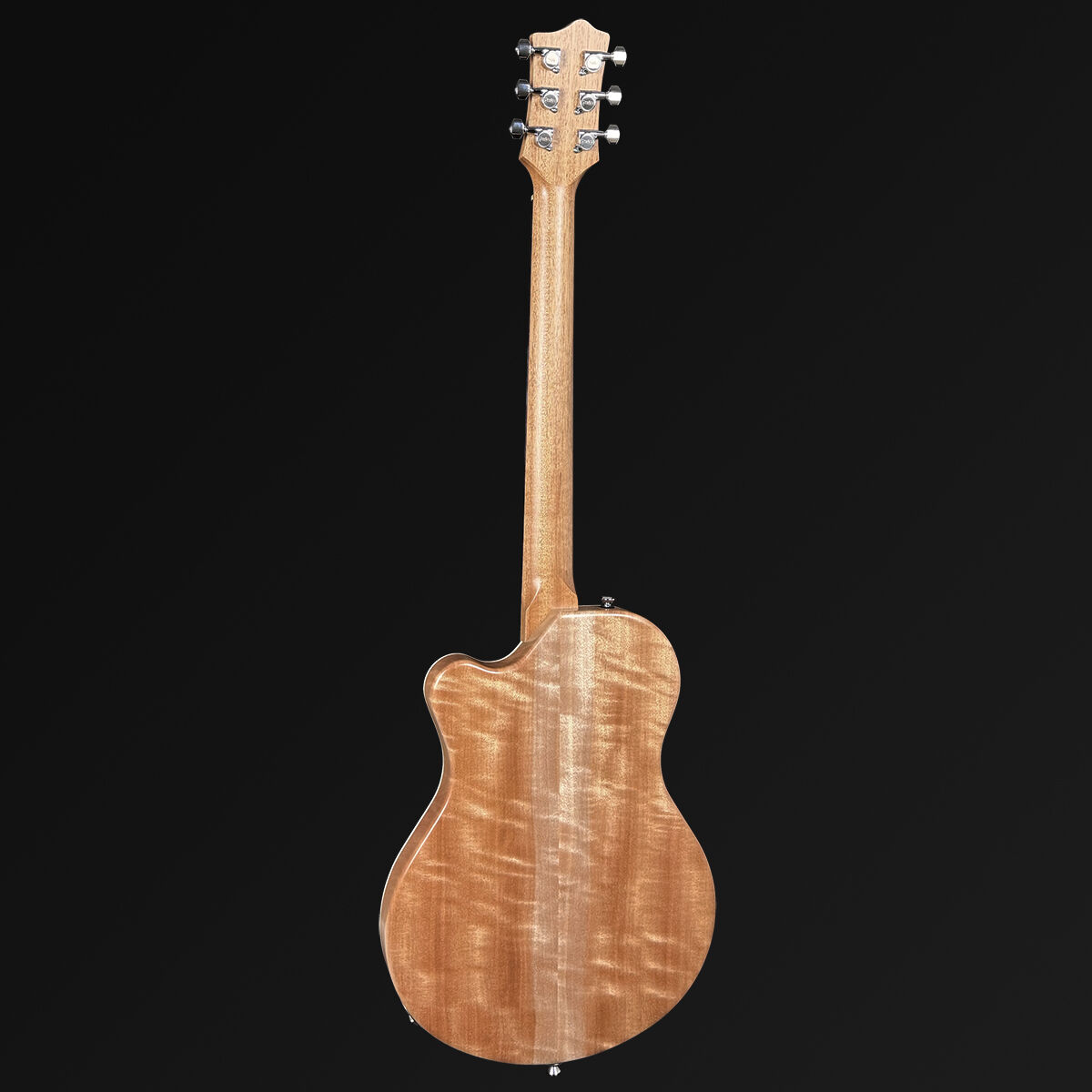 Pratley Indigo Pro Single Cutaway Solid Body Electric Mini Humbuckers Transparent Midnight Black [PRINDI-M22P-TMB]