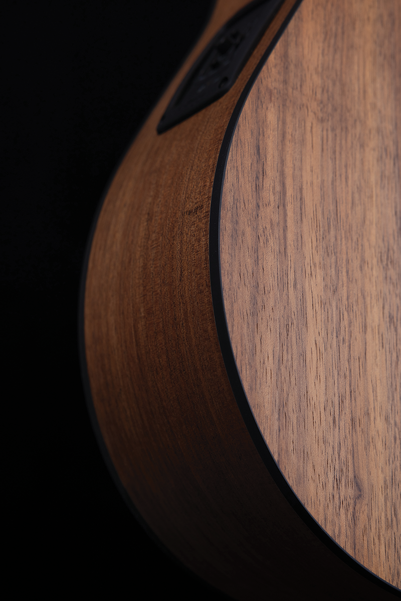 Pratley Classic Series Mini OM Model Solid Blackwood Top, Solid Blackwood B/S