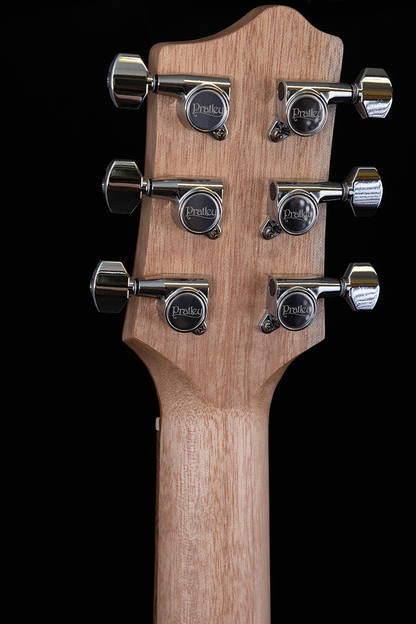 Pratley Classic Series Mini OM Model Solid Qld Fig Top, Solid Blackwood B/S