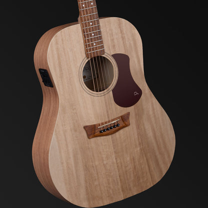 Pratley SL Dreadnought Solid Top Qld Blue Fig, Layered Maple Back & Sides w/pickup [PRSLD-E-MF]