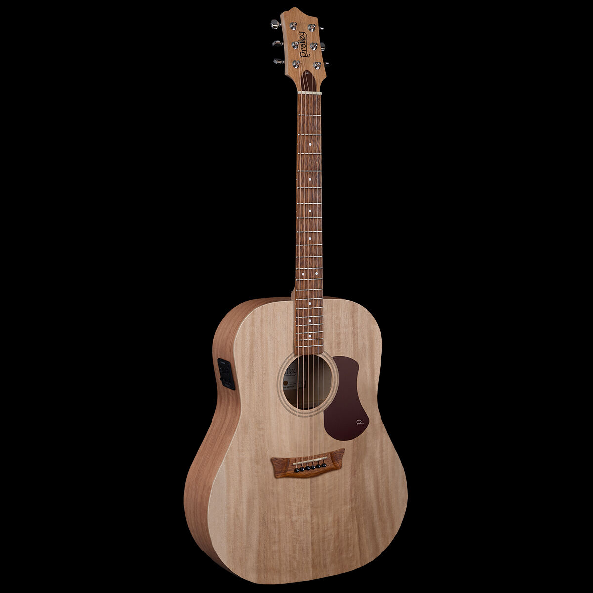 Pratley SL Dreadnought Solid Top Qld Blue Fig, Layered Maple Back & Sides w/pickup [PRSLD-E-MF]