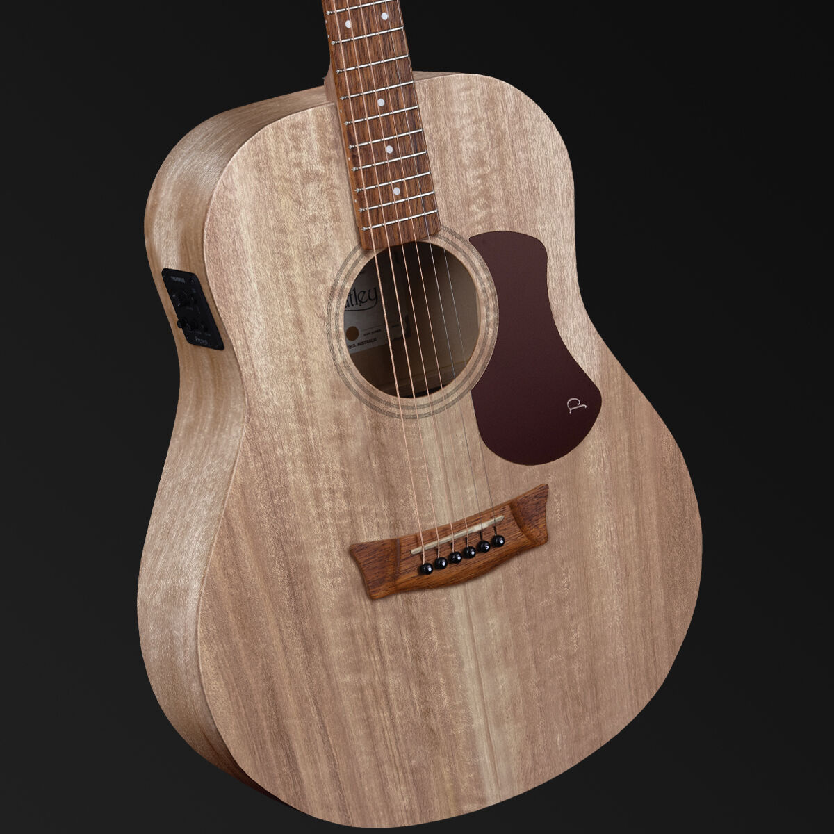 Pratley SL Stage Solid Top Qld Blue Fig, Layered Fig Back & Sides w/pickup [PRSLS-E-FF]