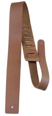 Perris 2" Basic Leather Guitar Strap in Tan