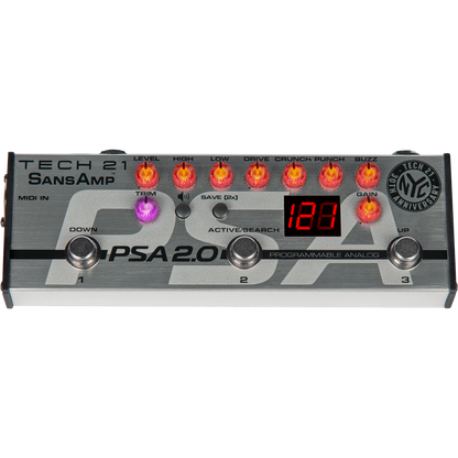 Tech 21 PSA 2.0 Programmable Preamp Pedal