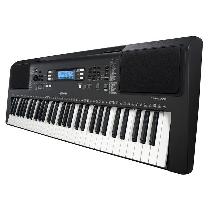 Yamaha PSR-E373 Portable Keyboard Bundle with Headphones