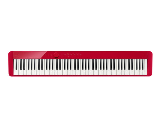 Privia Portable Digital Piano Red