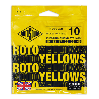 Rotosound R10 Roto Yellows Electric String Set