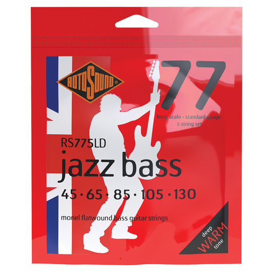 Rotosound RS775LD Jazz Bass 77 Long Scale 45-105 Monel