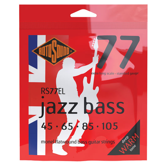 Rotosound RS77EL Jazz Bass 77 Extra Long Scale 45-105 Monel