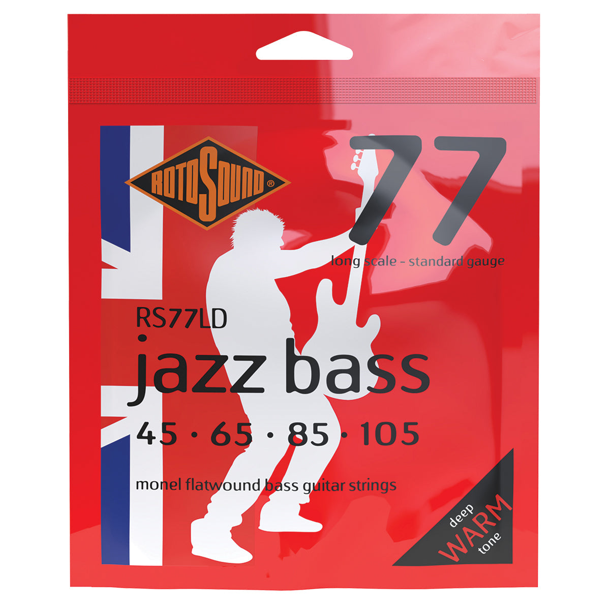 Rotosound RS77LD Jazz Bass 77 long Scale 45 - 105 Monel
