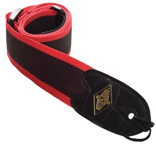 Rotosound Red Stripe Webbing   Strap