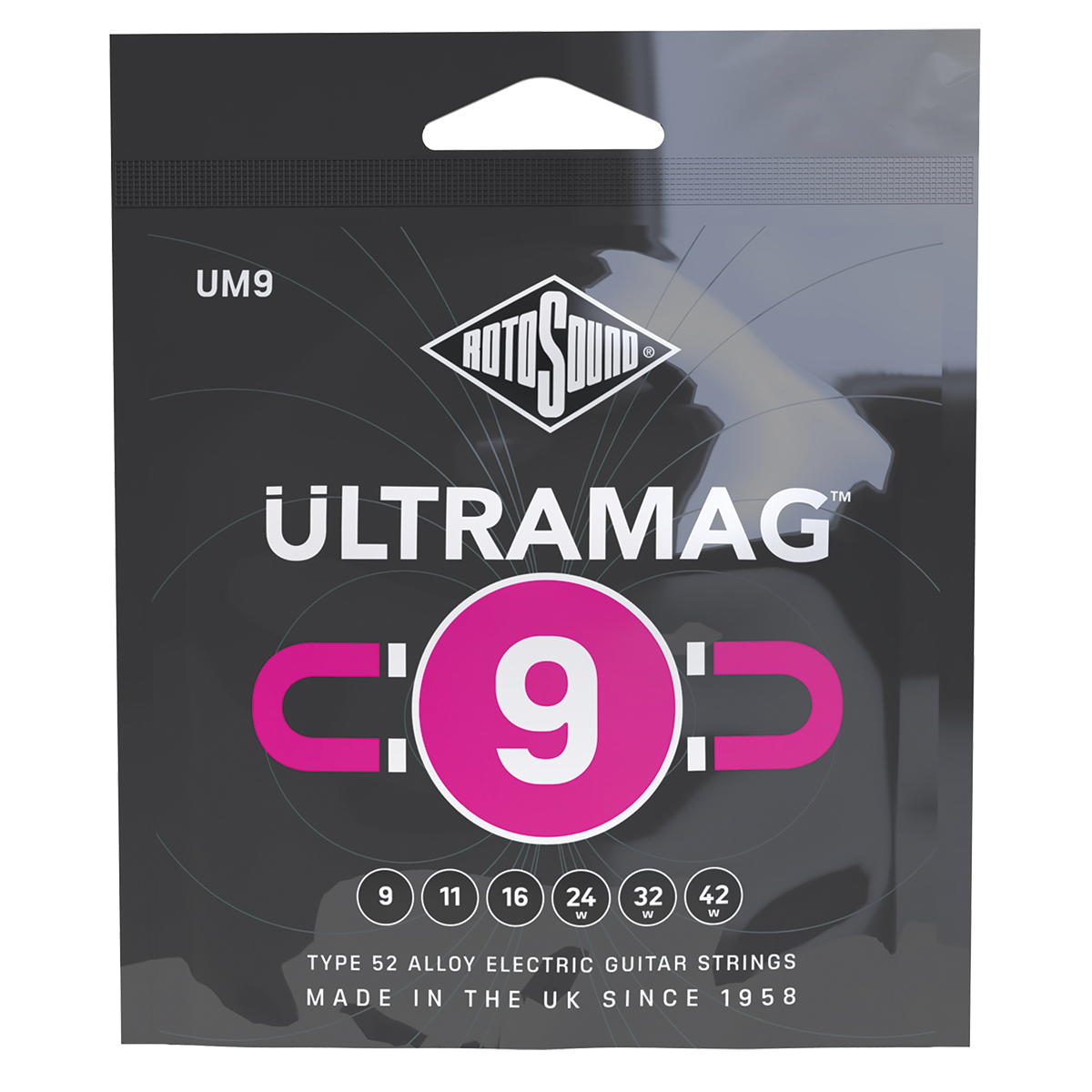 Rotosound RUM9 Ultramag Electric Set 9 - 42
