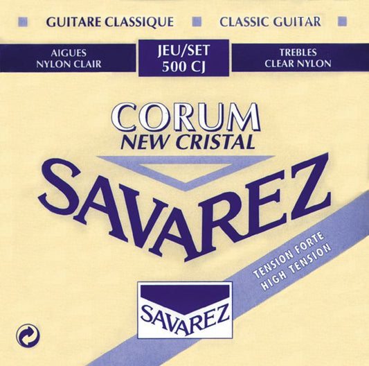 Savarez 500CJ New Cristal Corum High Tension Classical Guitar String Set