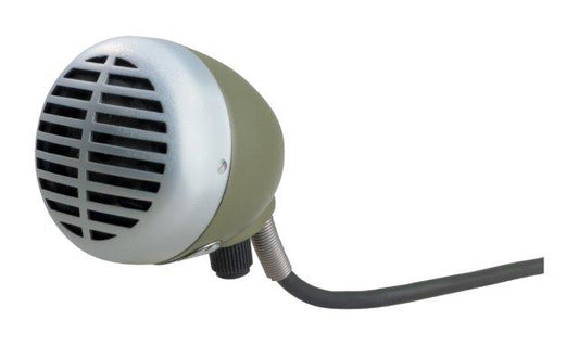 Microphone Dynamic Hi Z Green Bullet Harmonica 6.1m Cable Jack Plug