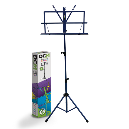 DCM BS01-BL Music Stand Blue inc Carry  Bag