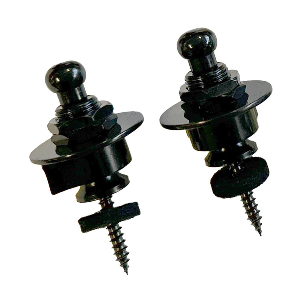 GT Schaller Styled Strap Locks | Pair | Black