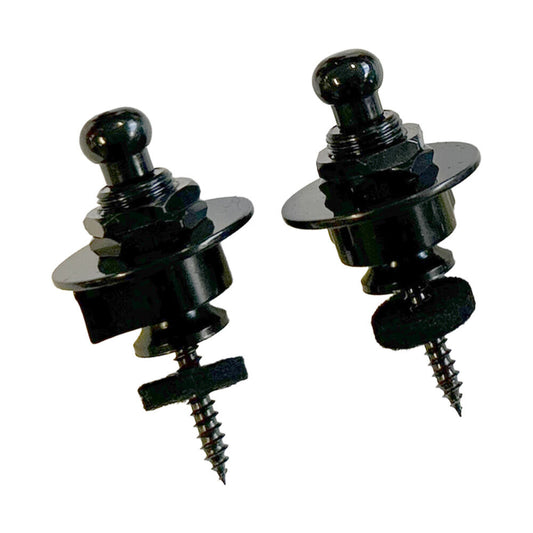GT SCHALLER STYLED STRAP LOCKS 2PCS BLACK