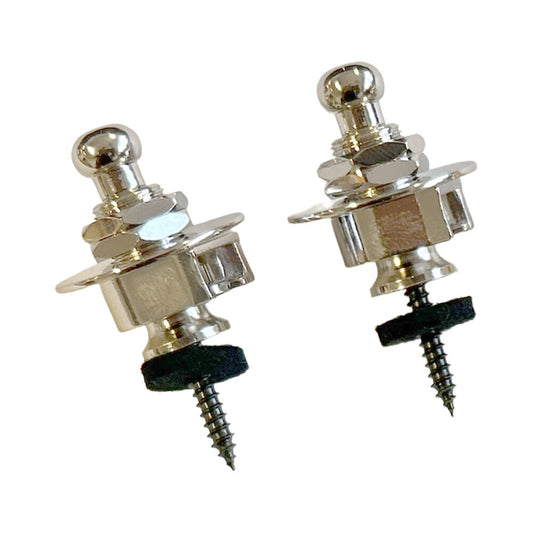 GT SCHALLER STYLED STRAP LOCKS 2PCS NICKEL