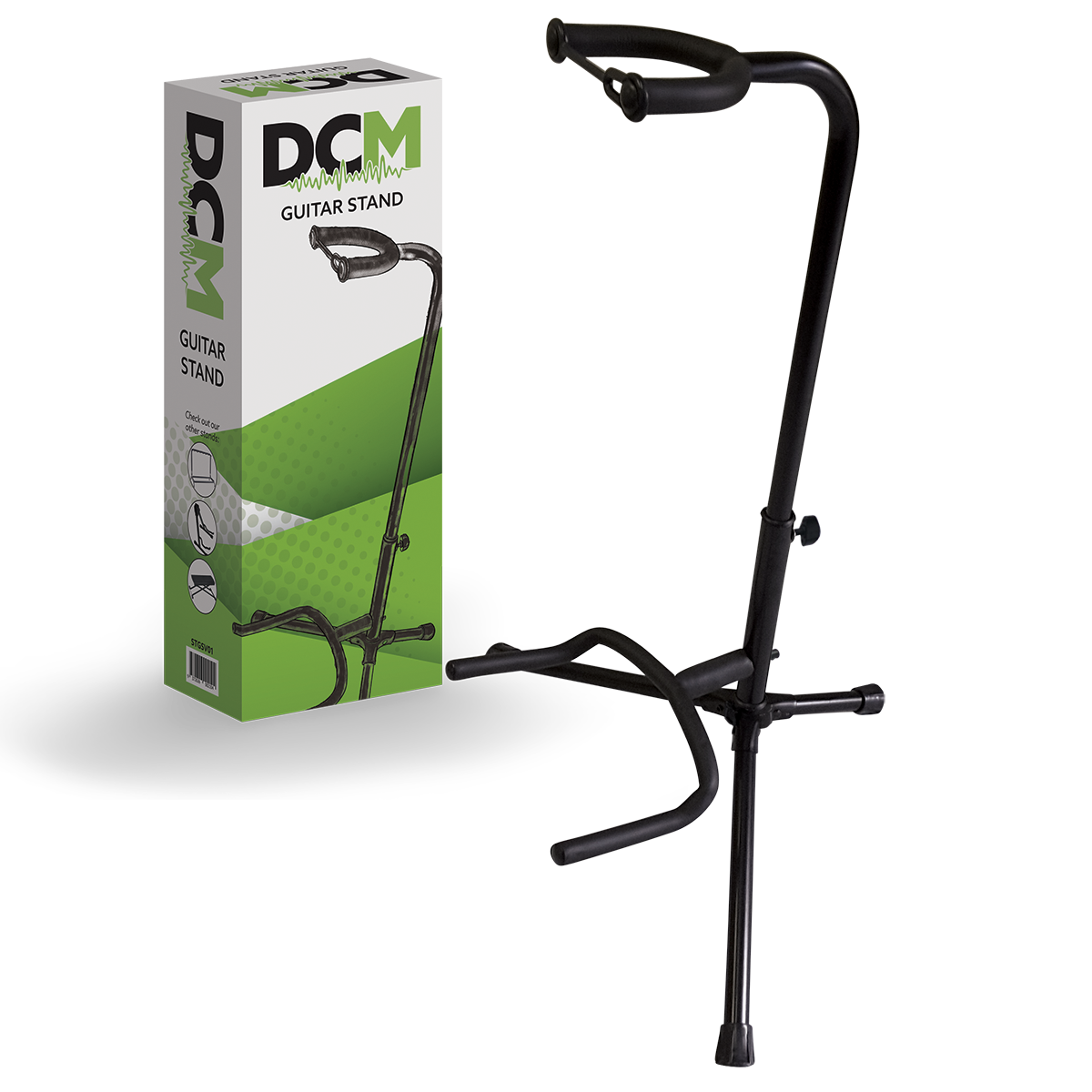 DCM GSV01 Guitar Stand Black