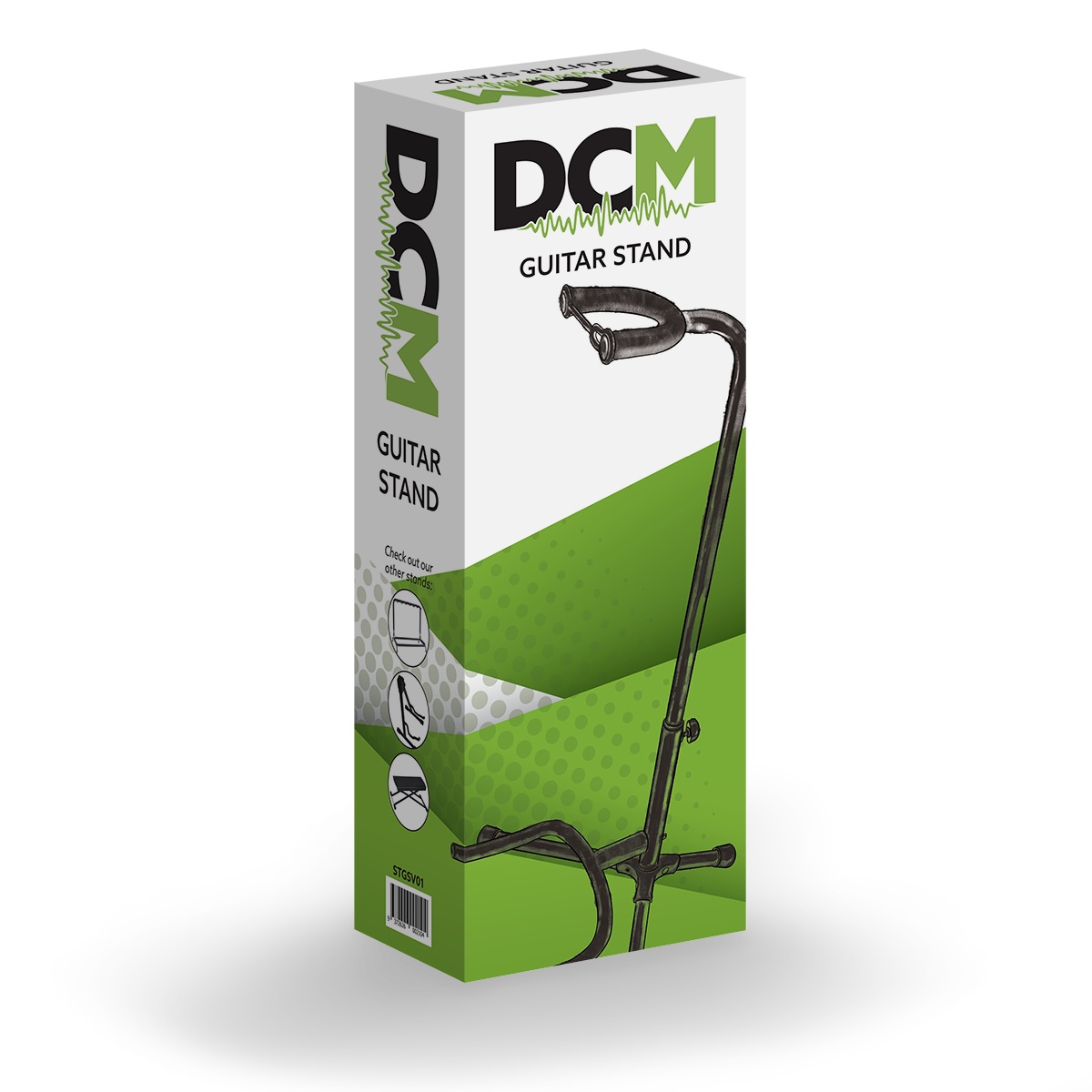 DCM GSV01 Guitar Stand Black