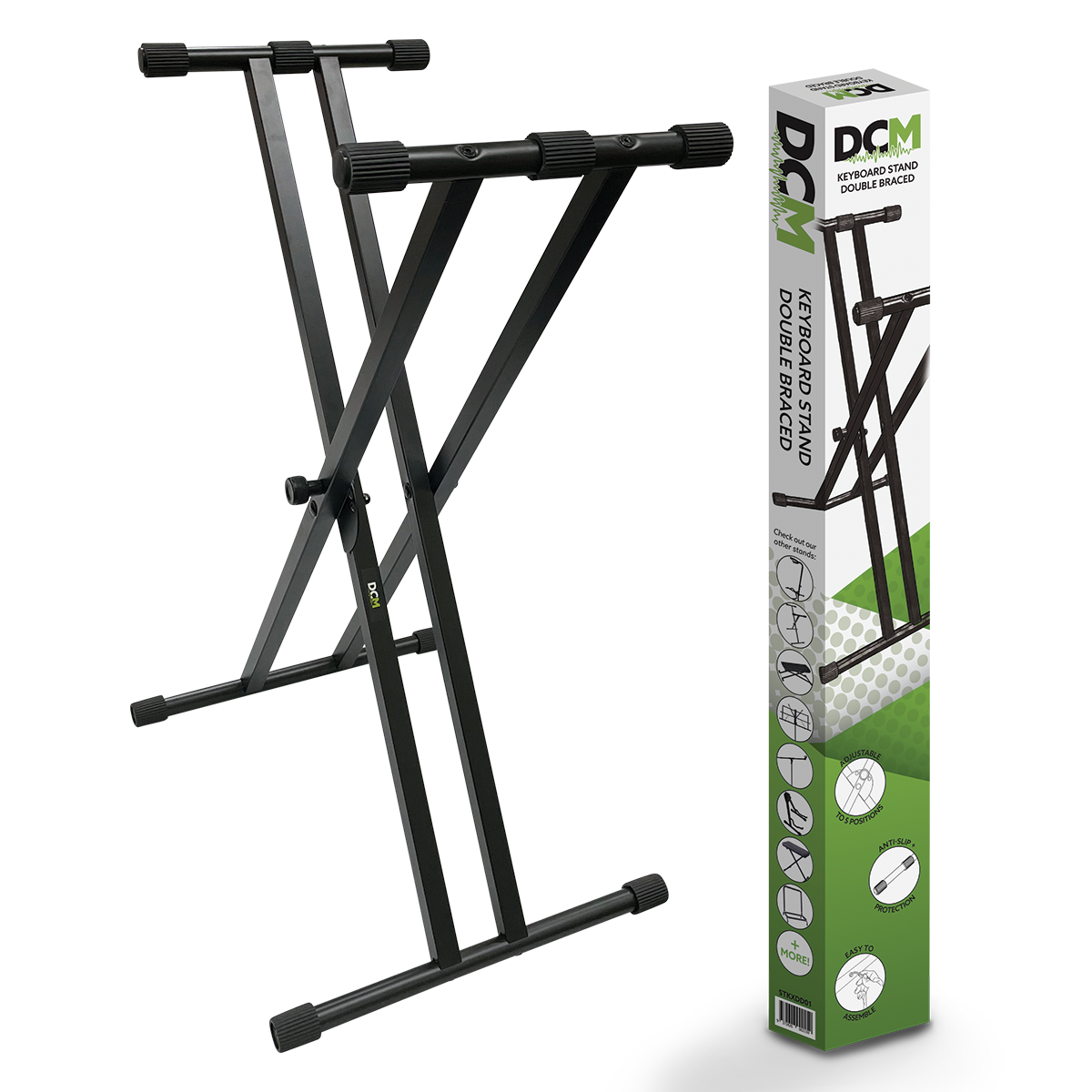 DCM KXDD01 Keyboard Stand Double Braced