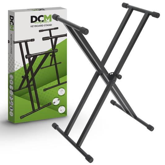 DCM STKXW-D02 Keyboard Stand Double Braced (pre-assembled)