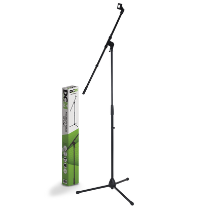 DCM MTL05 Microphone Boom Stand Black with Mic Clip
