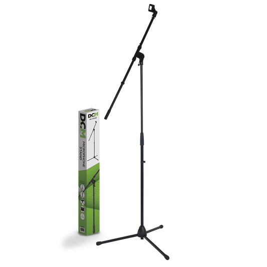 DCM MTL05 Microphone Boom Stand Black with Mic Clip