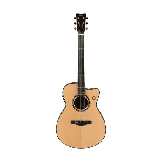 Yamaha TAS3 C TransAcoustic Guitar – Concert Cutaway, Solid Spruce