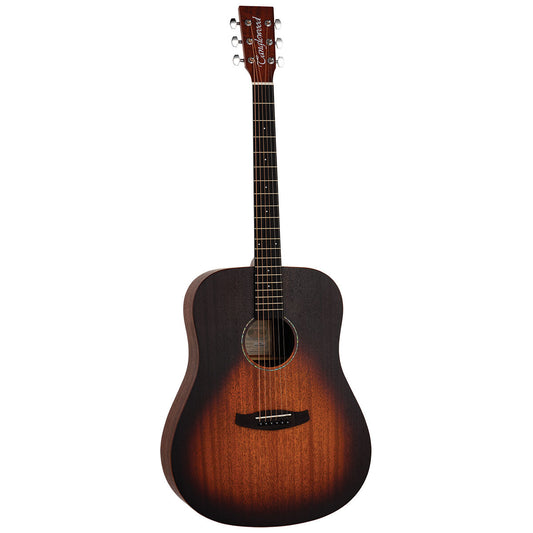 Tanglewood TC5 Crossroads Acoustic Guitar | Whiskey Burst Satin | All Mahogany