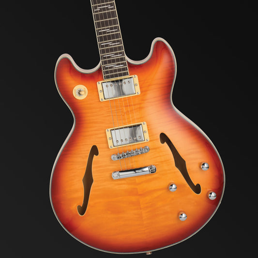 Tanglewood Chicago Arch Top Electric in Honey Burst [TCH59-HB]