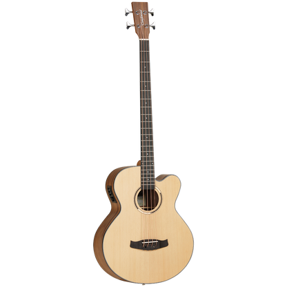 Tanglewood TDBTABBW Discovery Exotic Acoustic Bass C/E Black Walnut