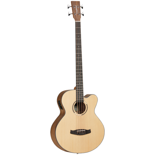 Tanglewood TDBTABBW Discovery Exotic Acoustic Bass C/E Black Walnut