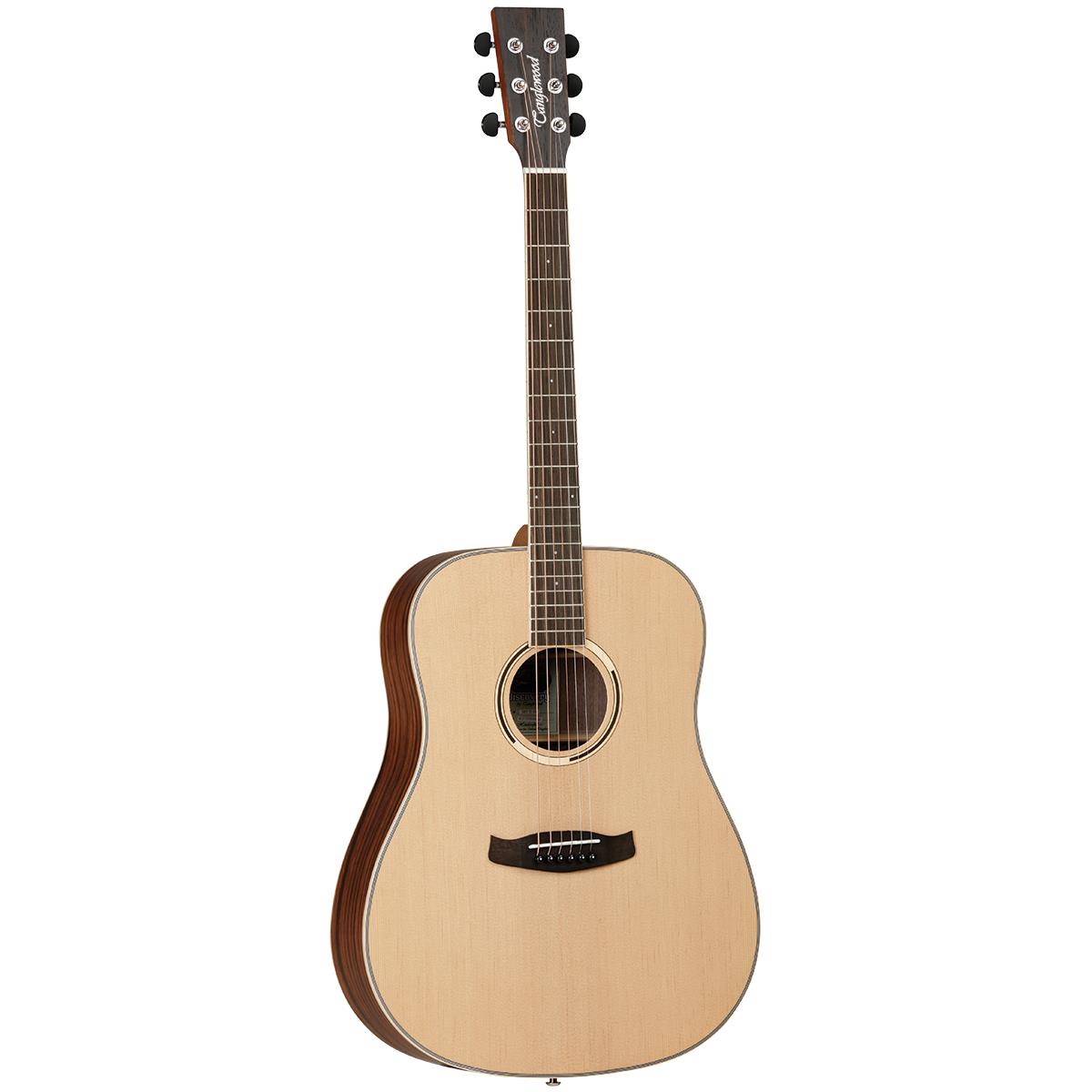 Tanglewood TDBTDEB Discovery Exotic Dreadnought Ebony