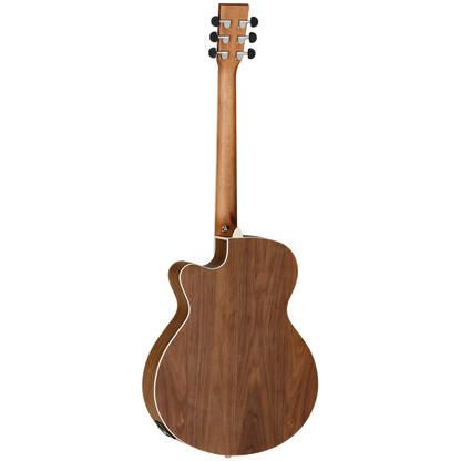Tanglewood TDBTSFCEBW Discovery Exotic Superfolk C/E Black Walnut