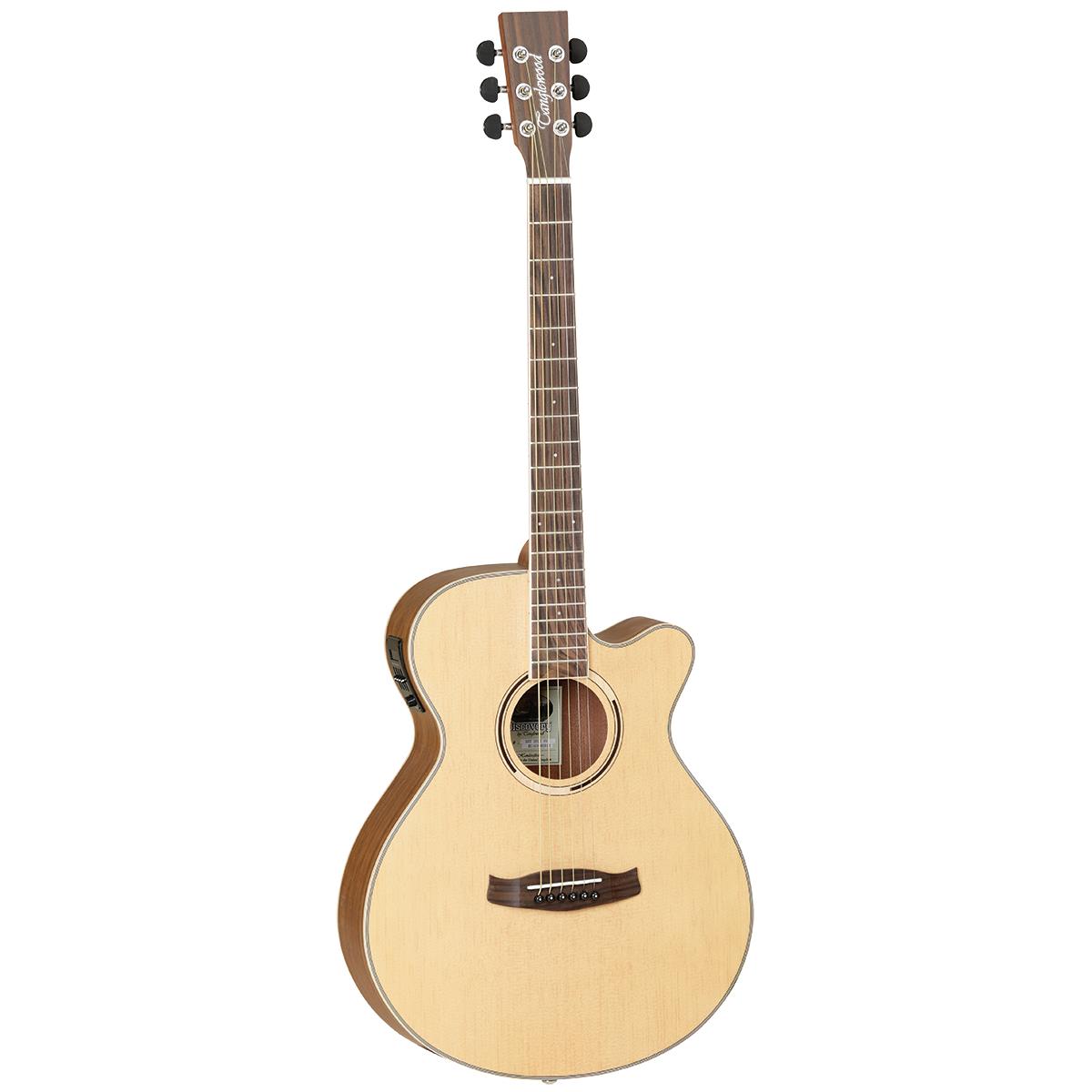 Tanglewood TDBTSFCEOV Discovery Exotic Superfolk C/E Ovangkol