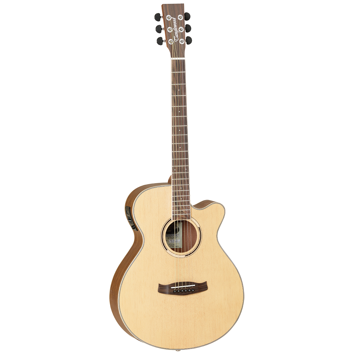 Tanglewood TDBTSFCEOV Discovery Exotic Superfolk C/E Ovangkol