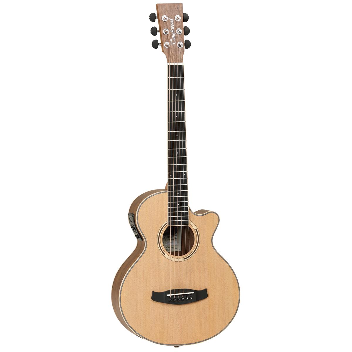 Tanglewood TDBTTCEBW Discovery Exotic Traveller C/E Black Walnut