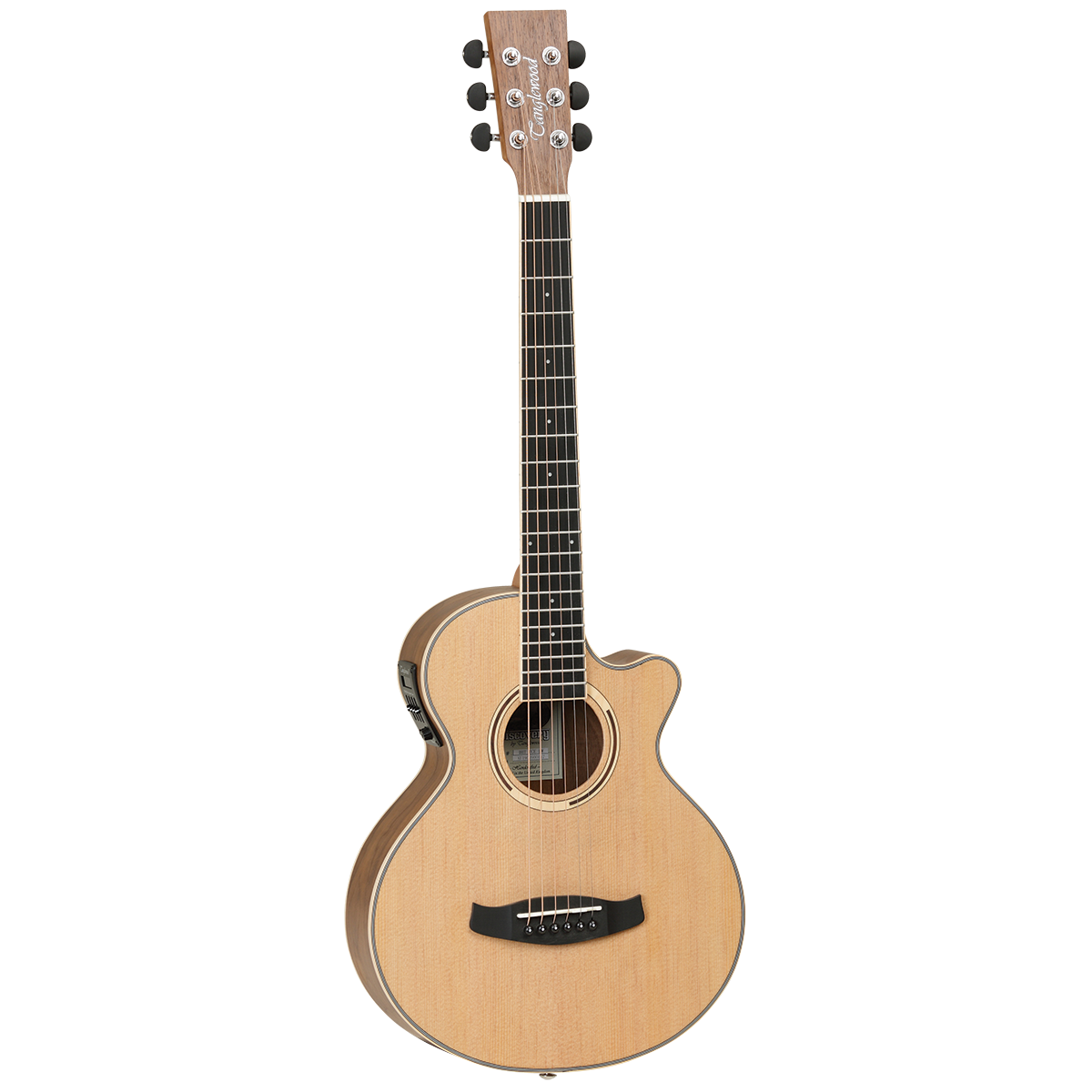 Tanglewood TDBTTCEBW Discovery Exotic Traveller C/E Black Walnut