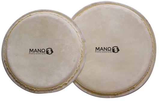 04/5 INCH BONGOS HEAD SET NATURAL HIDE