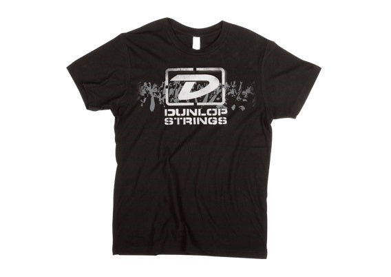 T SHIRT DUNLOP GTR STRINGS SML