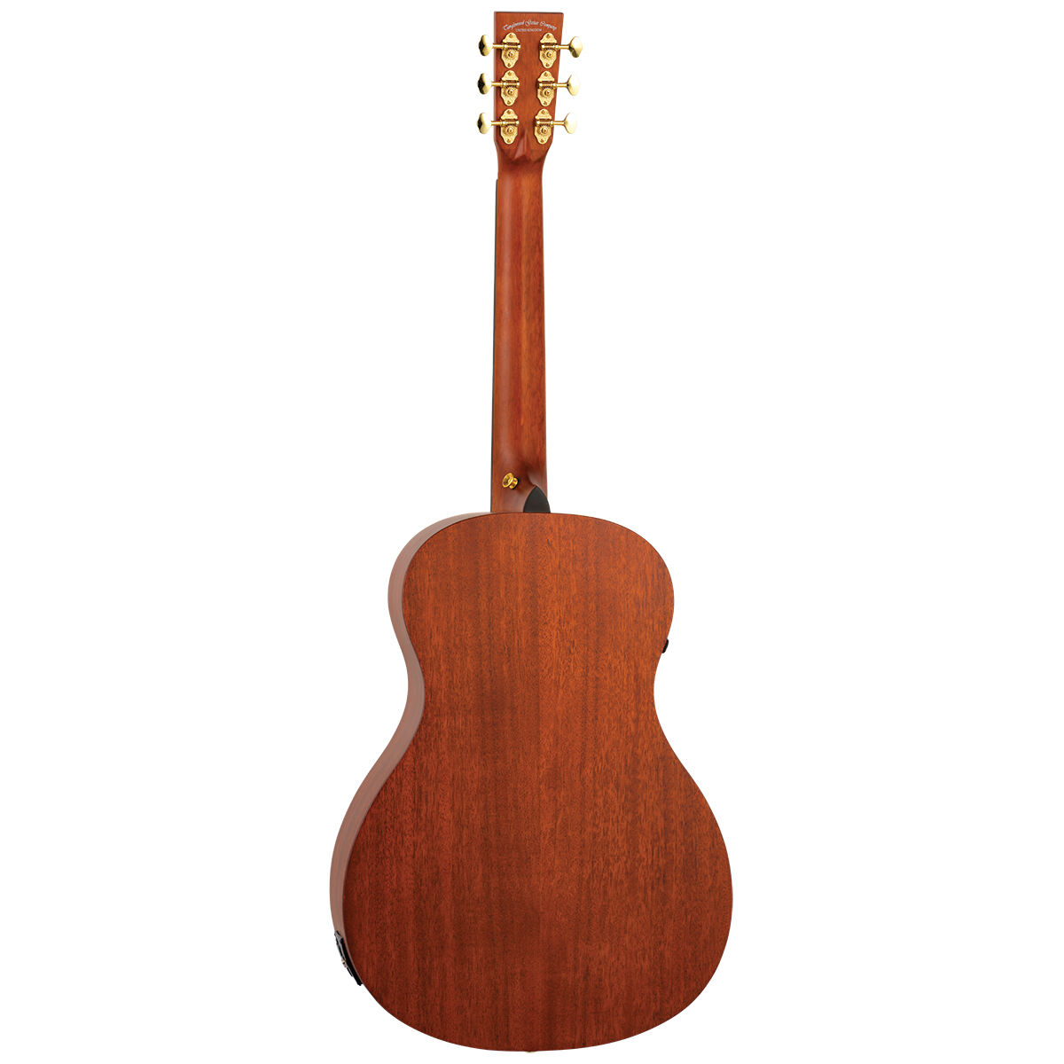 Tanglewood Elemental Solid Mahogany Top Parlour A/E Guitar [TE8-E-BL]