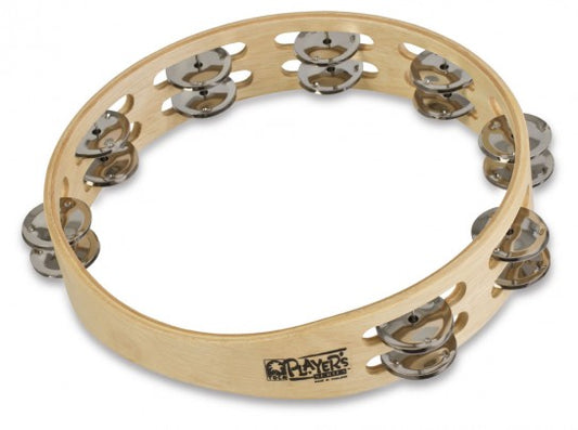 10 INCH TAMBOURINE HEADLESS DOUBLE ROW