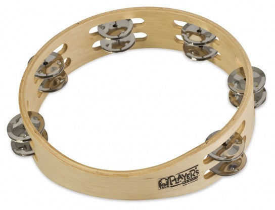 09 INCH TAMBOURINE HEADLESS DOUBLE ROW