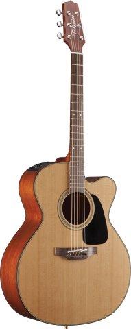 Takamine Pro Series 1 Jumbo AC/EL Guitar with Cutaway Natural Gloss Top with Satin Back & Sides